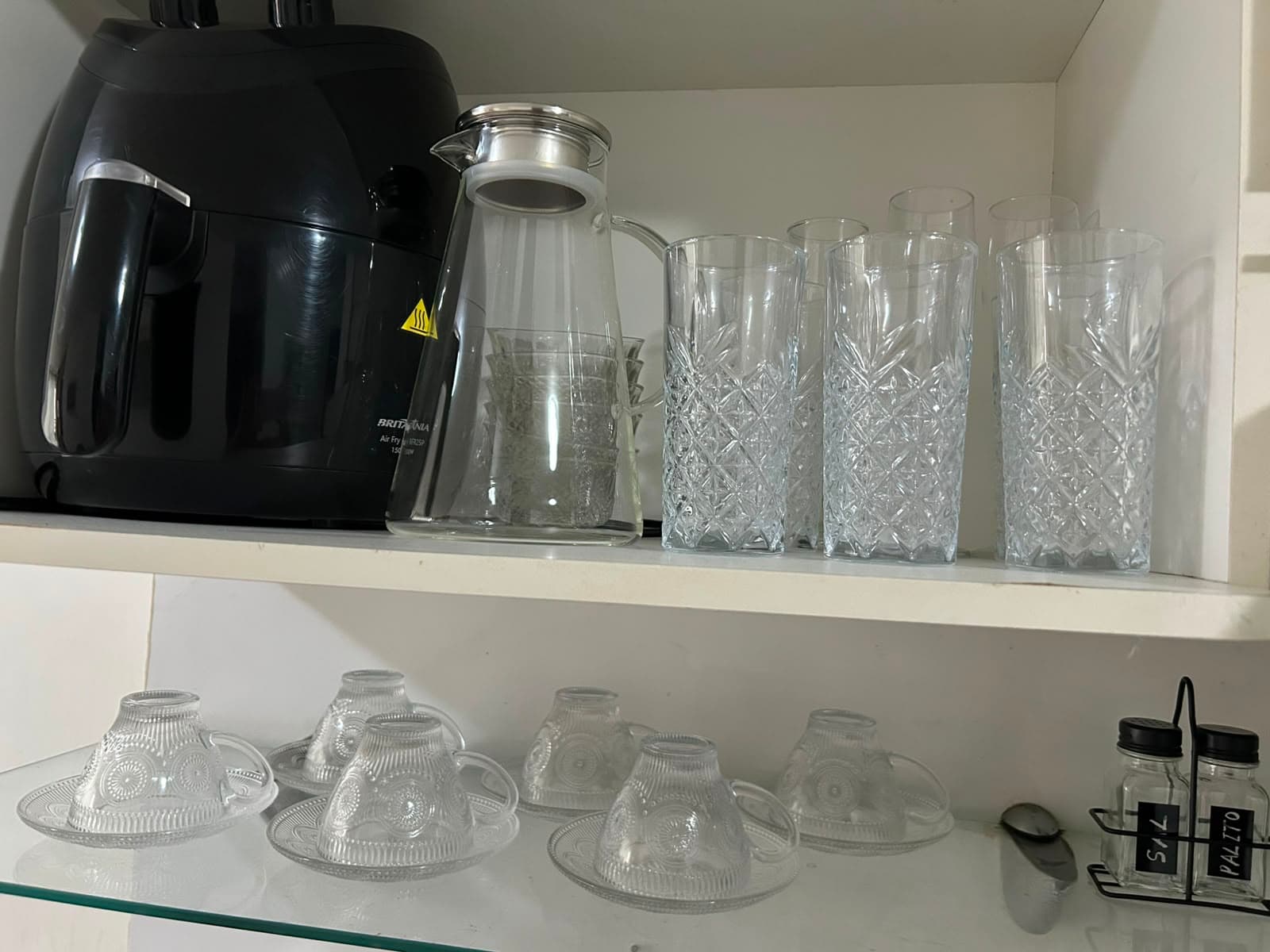 Utensílios de cozinha de uma unidade de referência do Beach Class Fortaleza